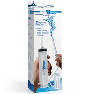 CleanStream Enema Syringe 150 ml With or Without Attachments