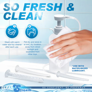 CleanStream Pump Action Enema Bottle with Nozzle Buy in Singapore LoveisLove U4Ria 
