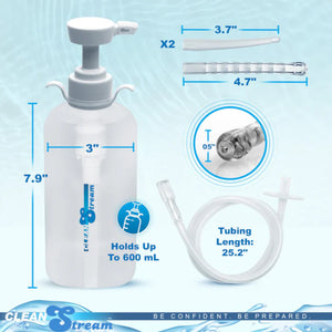CleanStream Pump Action Enema Bottle with Nozzle Buy in Singapore LoveisLove U4Ria 