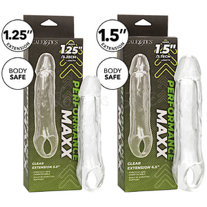 CalExotics Performance Maxx Clear Extension 5.5" or 6.5" For Him - Penis Extension Buy in Singapore LoveisLove U4Ria