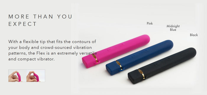 Crave Flex USB Rechargeable Vibrator (Crave Authorized Dealer)