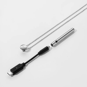 Crave Vesper Mini USB Rechargeable Mini Vibrator Necklace Silver or Rose Gold Award-Winning & Famous - Crave Buy Sex Toys in Singapore LoveisLove U4Ria