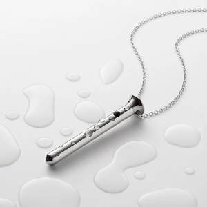 Crave Vesper Mini USB Rechargeable Mini Vibrator Necklace Silver or Rose Gold Award-Winning & Famous - Crave Buy Sex Toys in Singapore LoveisLove U4Ria