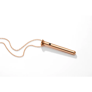 Crave Vesper Mini USB Rechargeable Mini Vibrator Necklace Silver or Rose Gold Award-Winning & Famous - Crave Buy Sex Toys in Singapore LoveisLove U4Ria