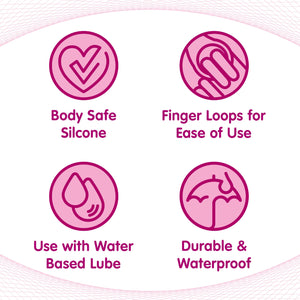 Creative Conceptions Skins Care Deluxe Silicone Curved Dilator 3-Piece Kit (S-M or M-L) or 5-Piece Kit (S-M-L) For Her - Dilator Kit/Set  Buy Sex Toys in Singapore LoveisLove U4Ria