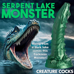 Creature Cocks Cockness Monster Lake Creature Silicone Dildo Green Buy in Singapore LoveisLove U4Ria 