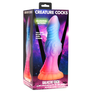 Creature Cocks Galactic Cock Alien Creature Glow-In-The-Dark Silicone Dildo Buy in Singapore LoveisLove U4Ria 