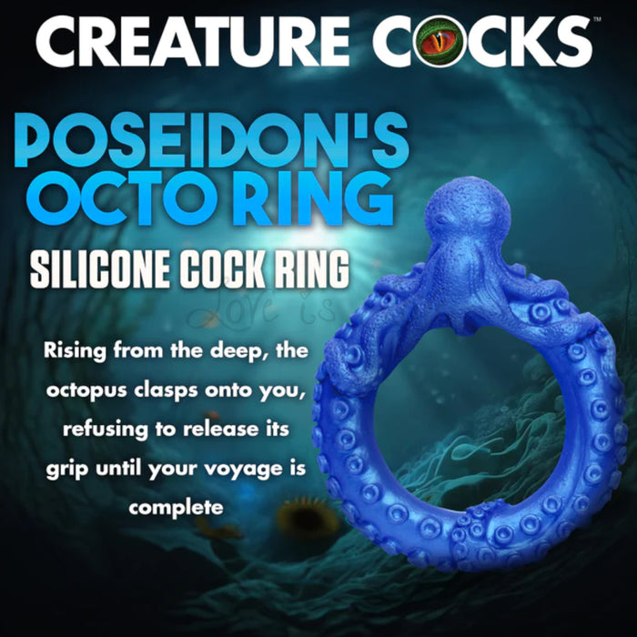 Creature Cocks Poseidon's Octo-Ring Silicone Cock Ring