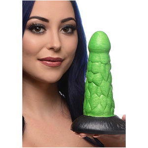 Creature Cocks Radioactive Scaly Reptile Thick Silicone Dildo Buy in Singapore LoveisLove U4Ria 