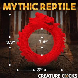 Creature Cocks Rise Of The Dragon Silicone Cock Ring Buy in Singapore LoveisLove U4Ria 