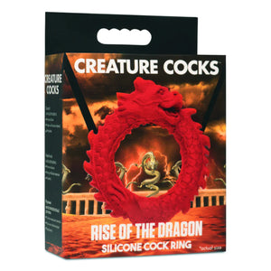 Creature Cocks Rise Of The Dragon Silicone Cock Ring Buy in Singapore LoveisLove U4Ria 