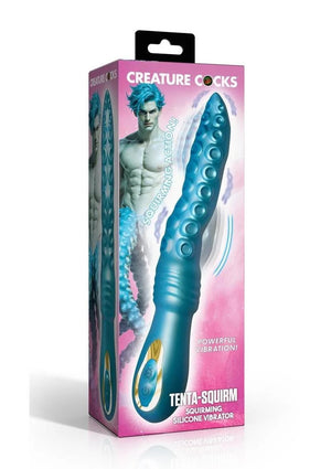 Creature Cocks Tenta-Squirm Squirming Silicone Personal Massager exterior retail box