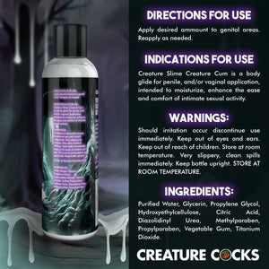 Creature Slime Creature Cum Unscented Jizz Lubricant 8oz Lubes & Toy Cleaners - Water Based Buy Sex Toys in Singapore LoveisLove U4Ria