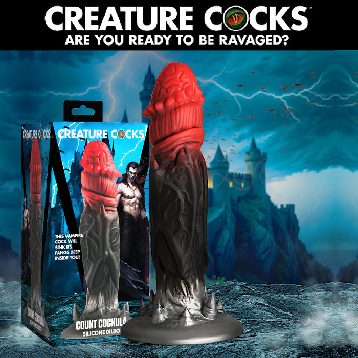 Creature Cocks Count Cockula Silicone 9 Inch Dildo