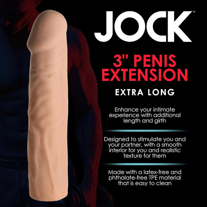 Curve Toys Jock Penis Extension Extra Long or Extra Thick