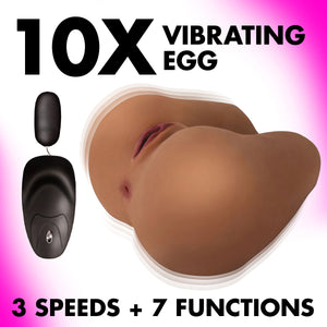 Curve Toys Mistress Perfect Fuck Karla Missionary Vibrating Dual Entry Masturbator Male Masturbators - Pussy & Ass Buy Sex Toys in Singapore LoveisLove U4Ria