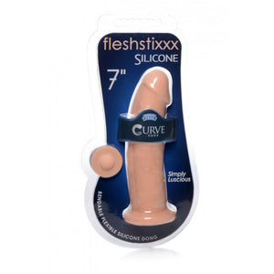 Curve Toys FLESHSTIXXX Silicone Silexpan Dildo 6 Inch or 7 Inch