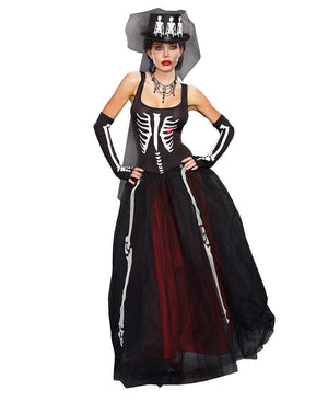 Dreamgirl Costume 9903 Ms. Bones Medium (Only at MPO*) [Clearance SALE]