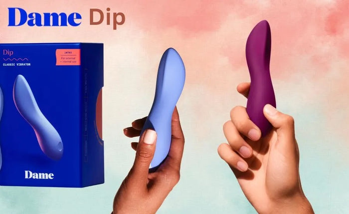 Dame Products Dip Vibrator (Versatile Internal and External Use)(Good Reviews)(Last Piece)