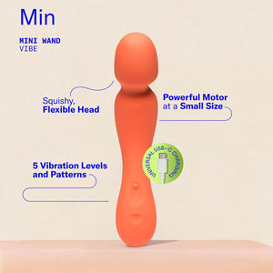 Dame Min Mini Wand Vibrator Buy in Singapore LoveisLove U4Ria 