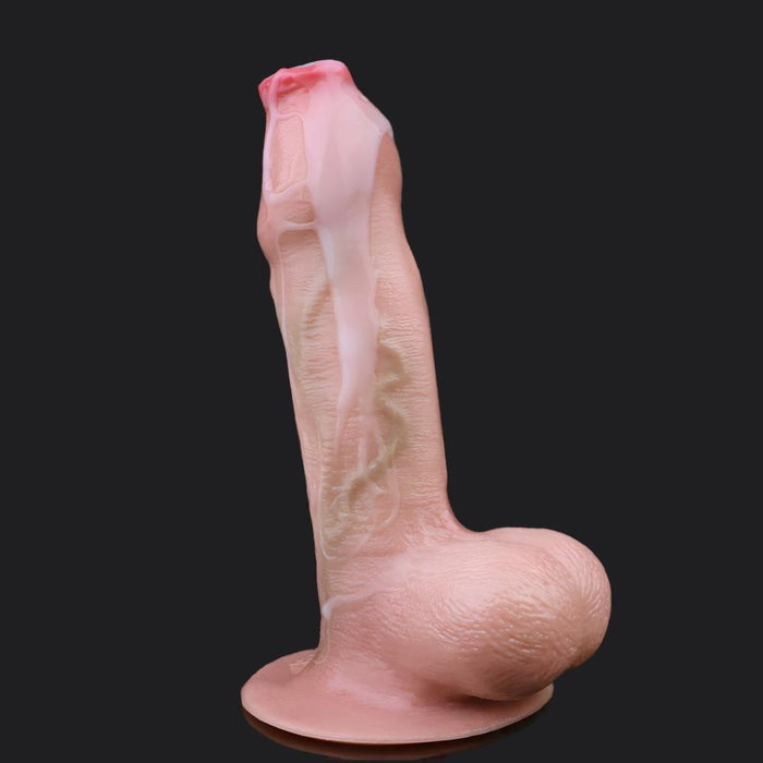 Dante Silicone Realistic Dildo Uncut Penis With Suction Cup 6.88 INCH