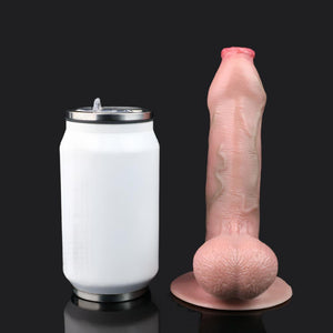 Dante Silicone Realistic Dildo Uncut Penis With Suction Cup