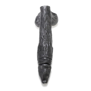 Oxballs Demonic Silicone Dildo Smoke Metallic 13.75 inch