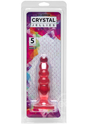 Doc Johnson Crystal Jellies Anal Delight Trainer Kit or Plug Large 5 Inch (New Packaging)