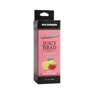 Doc Johnson GoodHead Jucy Head Dry Mouth Spray 2 fl. oz 59 ML (Limited Period Sale)