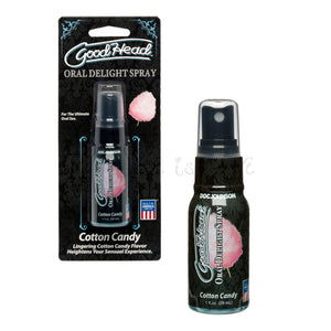 Doc Johnson GoodHead Oral Delight Spray Cotton Candy 29ML 1 FL OZ Buy in Singapore LoveisLove U4Ria 