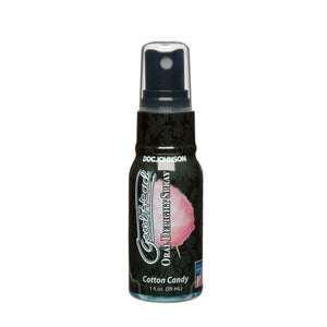 Doc Johnson GoodHead Oral Delight Spray 29ML 1 FL OZ Cotton Candy or Watermelon Enhancers & Essentials - Aromas & Stimulants Buy Sex Toys in Singapore LoveisLove U4Ria