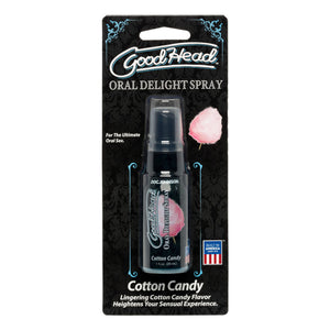 Doc Johnson GoodHead Oral Delight Spray 29ML 1 FL OZ Cotton Candy or Watermelon Enhancers & Essentials - Aromas & Stimulants Buy Sex Toys in Singapore LoveisLove U4Ria
