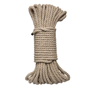 Doc Johnson Merci Bind & Tie Premium Hemp 6 MM Hemp Bondage Rope 6mm Natural 30 ft. or 50 ft Buy in Singapore LoveisLove U4Ria 