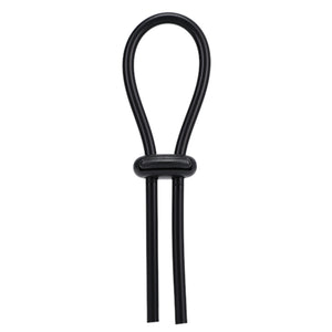 Doc Johnson Rock Solid Adjustable Lasso Single Lock or Double Lock Cock Ring Black Buy in Singapore LoveisLove U4Ria 