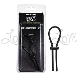 Doc Johnson Rock Solid Adjustable Lasso Double Lock Black Buy in Singapore LoveisLove U4Ria 