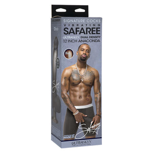 Doc Johnson Signature Cock Vibrating Safaree Anaconda 12 Inch ULTRASKYN Cock Buy in Singapore LoveisLove U4Ria 