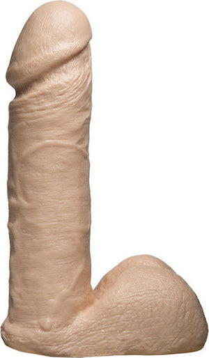 Doc Johnson Vac-U-Lock 6 inch Realistic White [Clearance SALE*]