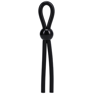Doc Johnson Rock Solid Adjustable Lasso Single Lock or Double Lock Cock Ring Black Buy in Singapore LoveisLove U4Ria 