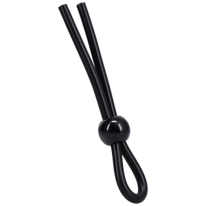 Doc Johnson Rock Solid Adjustable Lasso Single Lock or Double Lock Cock Ring Black Buy in Singapore LoveisLove U4Ria 