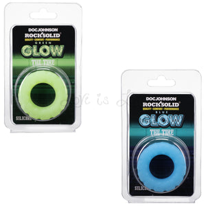 Doc Johnson Rock Solid The Tire Glow in the Dark Cock Ring Buy in Singapore LoveisLove U4Ria 
