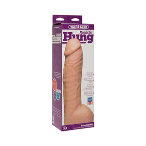 Doc Johnson Vac-U-Lock Realistic Hung 12.5 Inch [Clearance*]