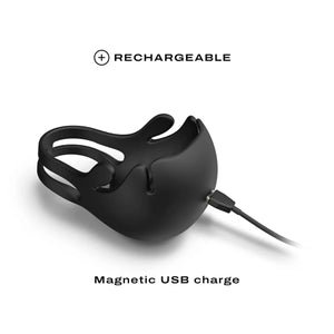 Dorcel Fun Bag Testicle Rechargeable Cock Ring Stimulator Black Buy in Singapore LoveisLove U4Ria 
