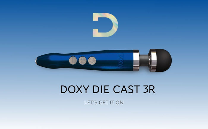 Doxy Die Cast 3R USB Rechargeable Mini Wand Massager 280mm