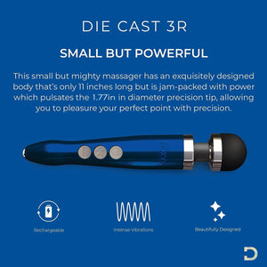 Doxy Die Cast 3R USB Rechargeable Mini Wand Massager