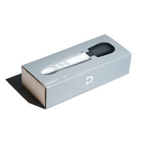 Doxy Go Travel-Sized Solid Metal Rechargeable Powerful Wand Massager Vibrators - Wands & Attachments Buy Sex Toys in Singapore LoveisLove U4Ria