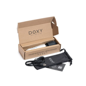 Doxy Go Travel-Sized Solid Metal Rechargeable Powerful Wand Massager Vibrators - Wands & Attachments Buy Sex Toys in Singapore LoveisLove U4Ria