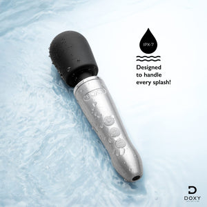 Doxy Go Travel-Sized Solid Metal Rechargeable Powerful Wand Massager Vibrators - Wands & Attachments Buy Sex Toys in Singapore LoveisLove U4Ria