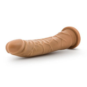 Dr. Skin By Blush Realistic Cock Realistic Mocha 8.5-Inch Long Dildo With Suction Cup Base