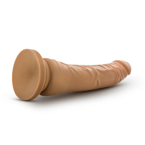 Dr. Skin By Blush Realistic Cock Realistic Mocha 8.5-Inch Long Dildo With Suction Cup Base
