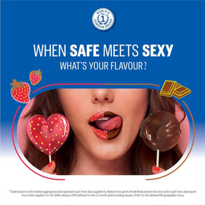 Durex Chocolate with Dots and Flavour 3 Pcs or 12 Pcs